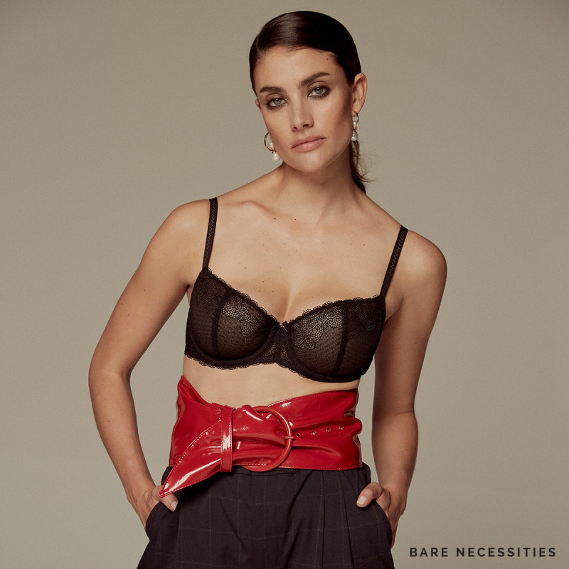 Lauren Mellor featured in  the Bare Necessities lookbook for Pre-Spring 2018