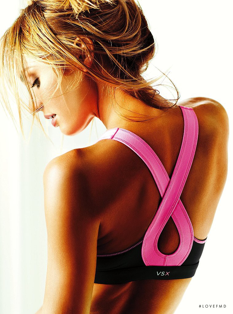 Candice Swanepoel featured in  the Victoria\'s Secret VSX catalogue for Autumn/Winter 2011