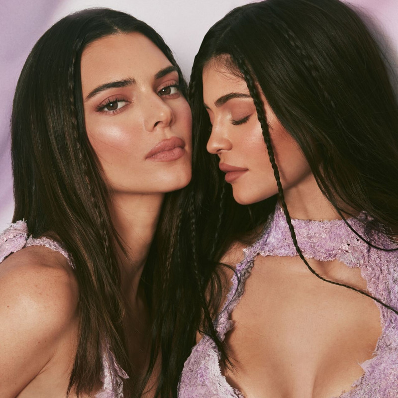 Kendall Jenner featured in  the Kendall + Kylie advertisement for Spring/Summer 2022