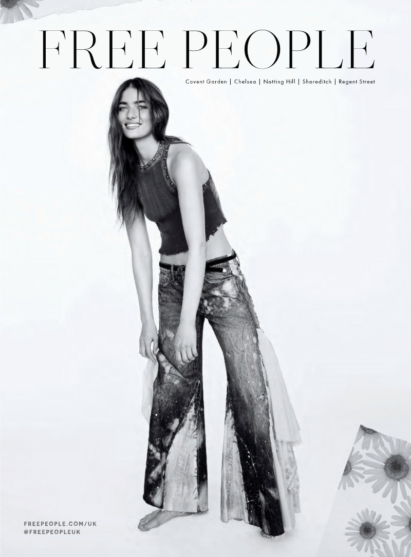 Free People advertisement for Spring/Summer 2022