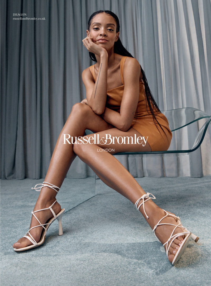 Russell & Bromley advertisement for Spring/Summer 2022