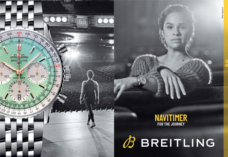 Breitling advertisement for Spring/Summer 2022