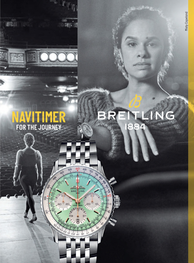 Breitling advertisement for Spring/Summer 2022