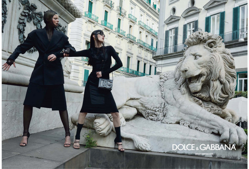 Jay Pak featured in  the Dolce & Gabbana advertisement for Autumn/Winter 2022