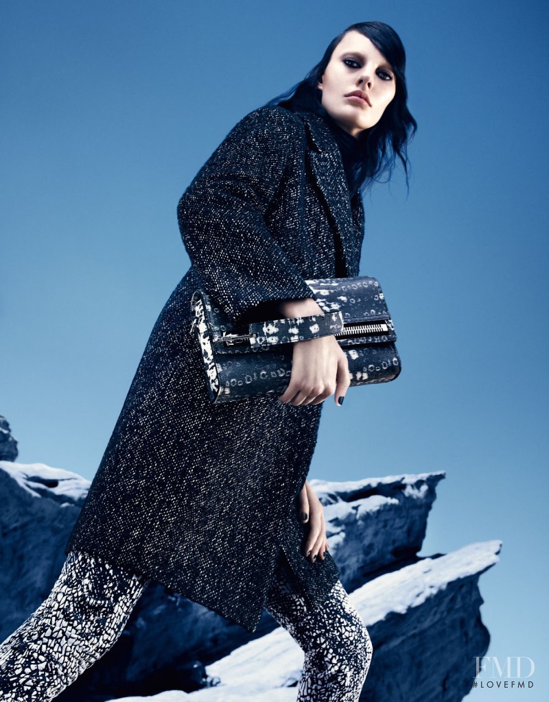 Amanda Murphy featured in  the HUGO advertisement for Autumn/Winter 2014