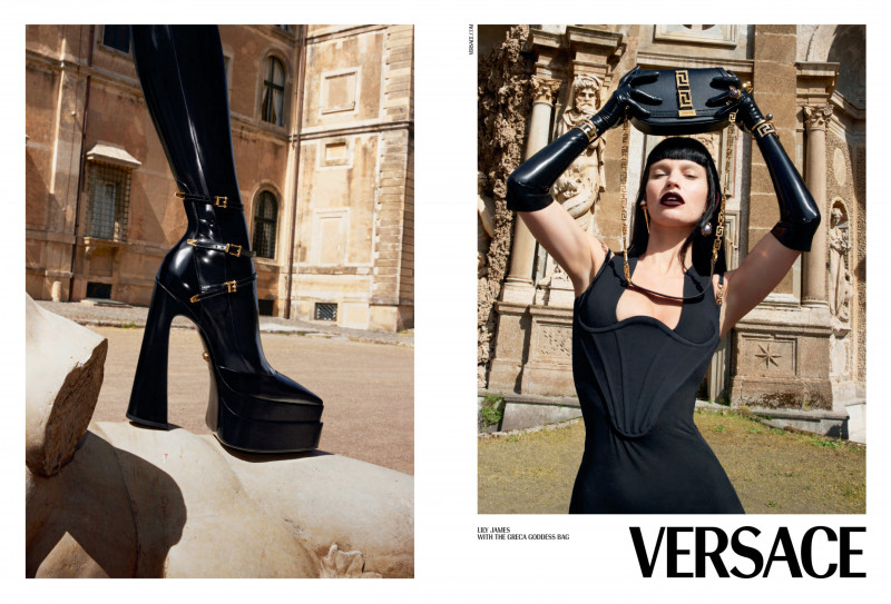 Versace advertisement for Autumn/Winter 2022