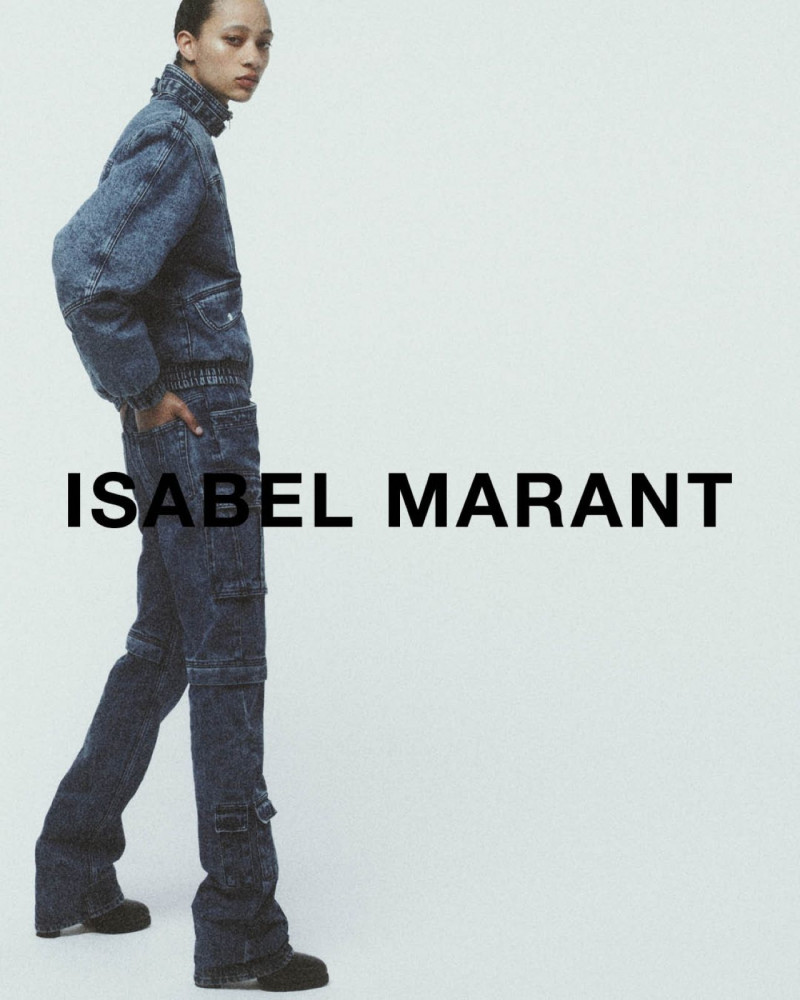 Selena Forrest featured in  the Isabel Marant advertisement for Autumn/Winter 2022