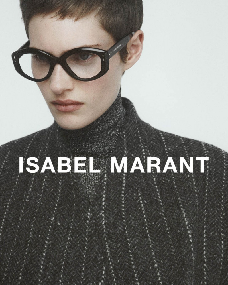 Greta Elisa Hofer featured in  the Isabel Marant advertisement for Autumn/Winter 2022