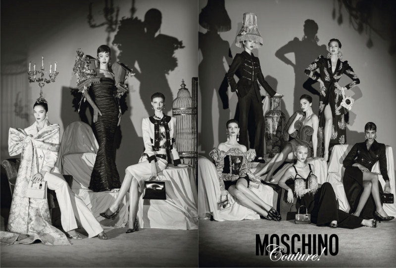 Moschino Couture advertisement for Autumn/Winter 2022