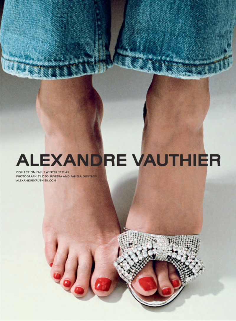 Alexandre Vauthier advertisement for Autumn/Winter 2022