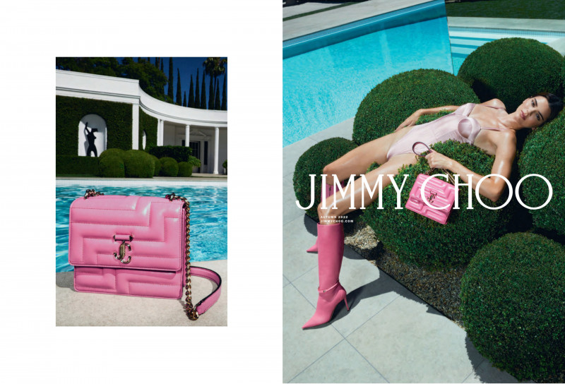 Kendall Jenner featured in  the Jimmy Choo advertisement for Autumn/Winter 2022