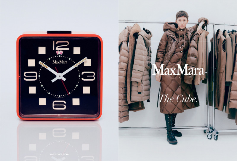 Max Mara The Cube. advertisement for Autumn/Winter 2022