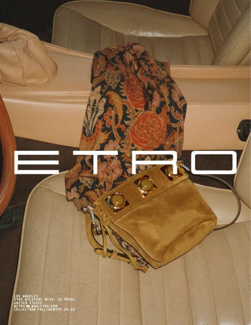 Etro advertisement for Autumn/Winter 2022