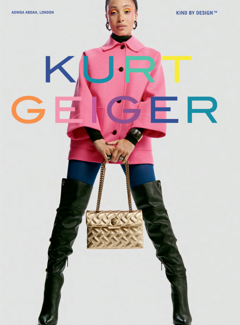 Kurt Geiger advertisement for Autumn/Winter 2022