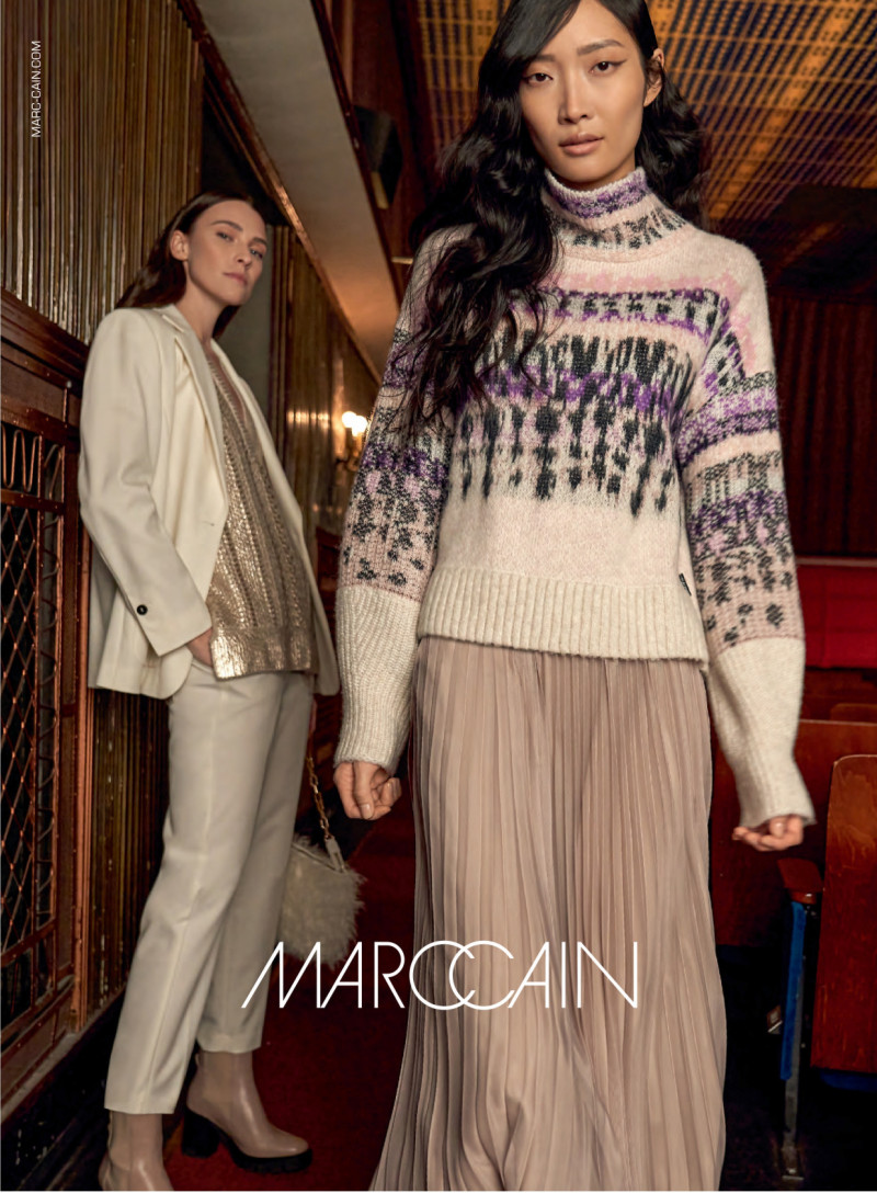 Marc Cain advertisement for Autumn/Winter 2022