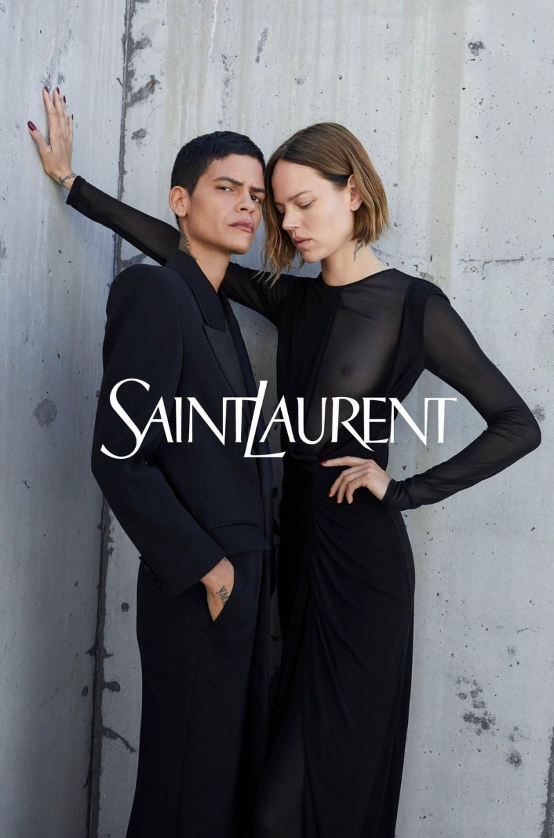 Saint Laurent advertisement for Winter 2022