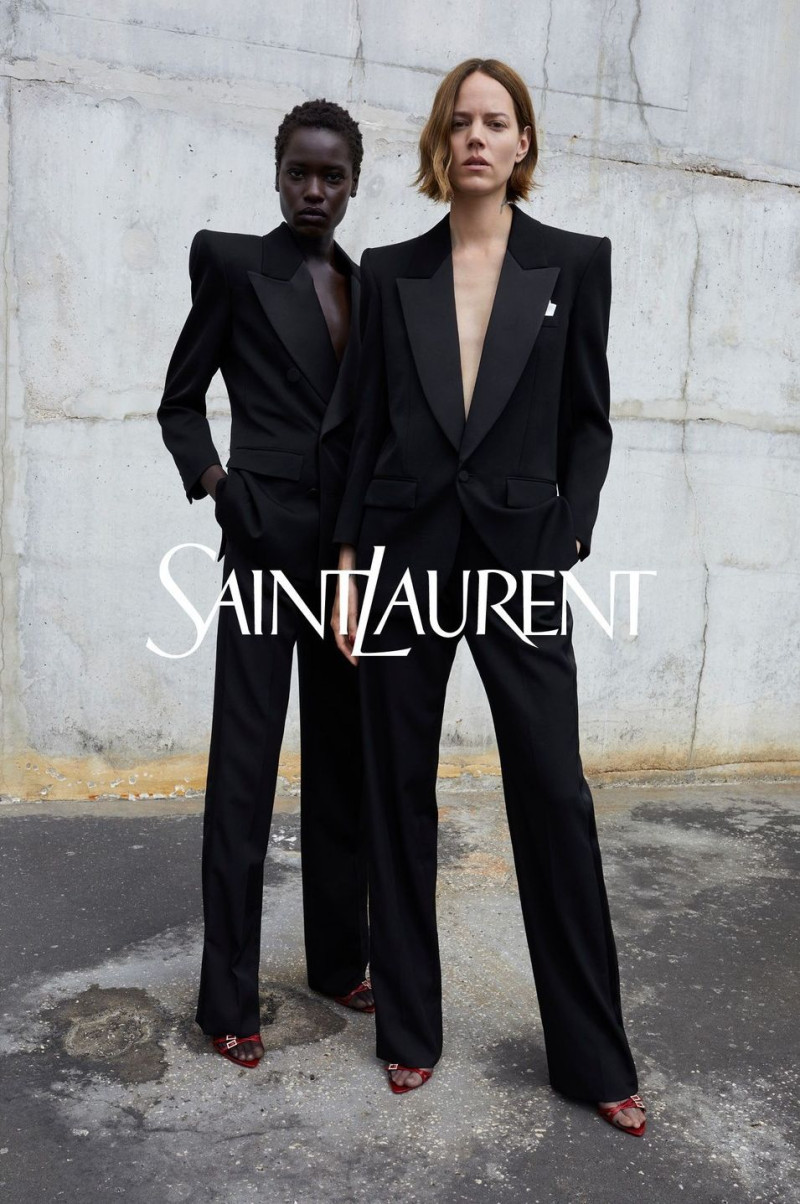 Saint Laurent advertisement for Winter 2022
