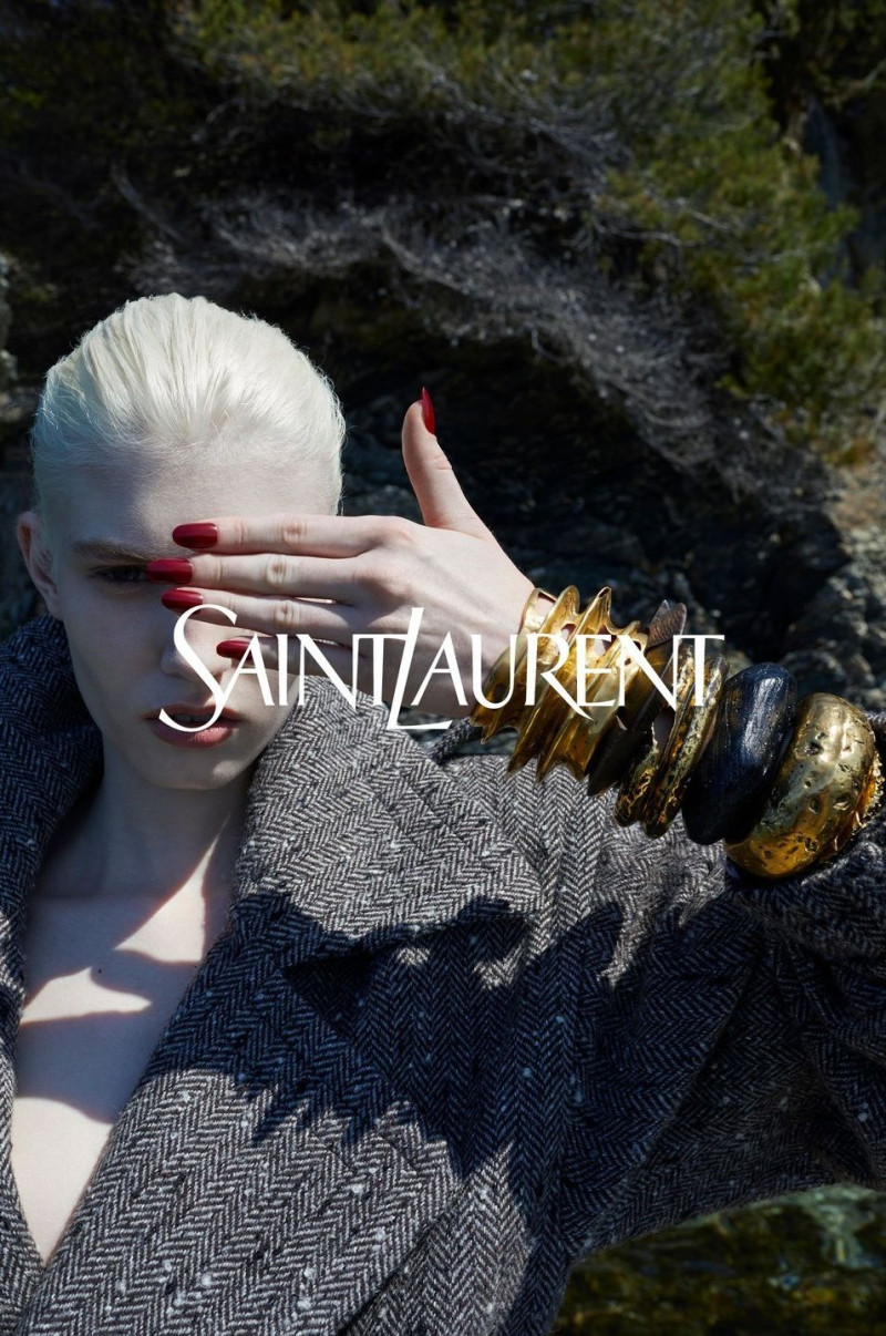 Saint Laurent advertisement for Winter 2022