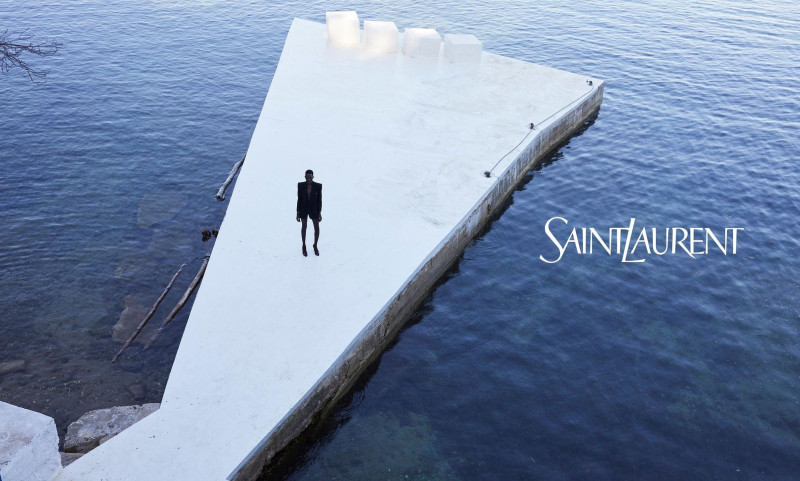 Saint Laurent advertisement for Winter 2022