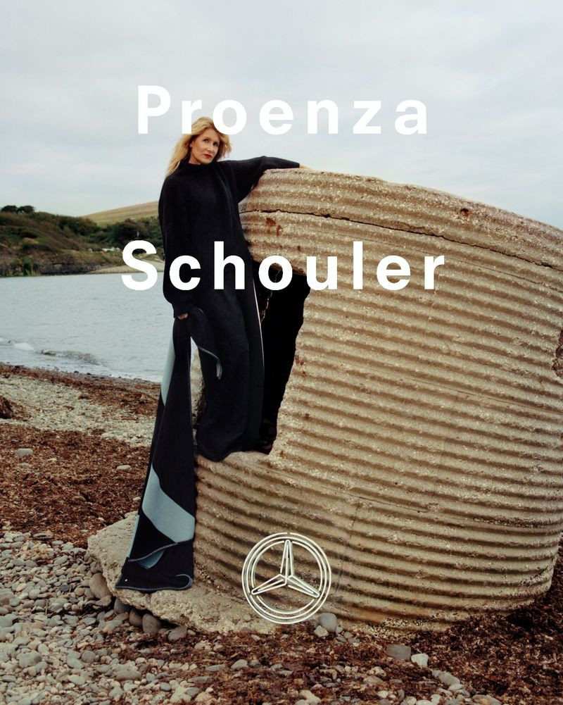 Proenza Schouler x Mercedes-Benz advertisement for Resort 2021