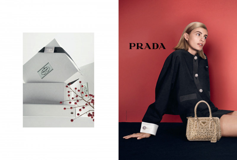 Prada advertisement for Resort 2023