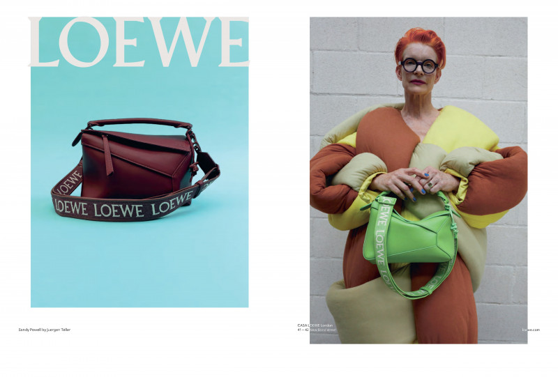 Loewe advertisement for Resort 2022