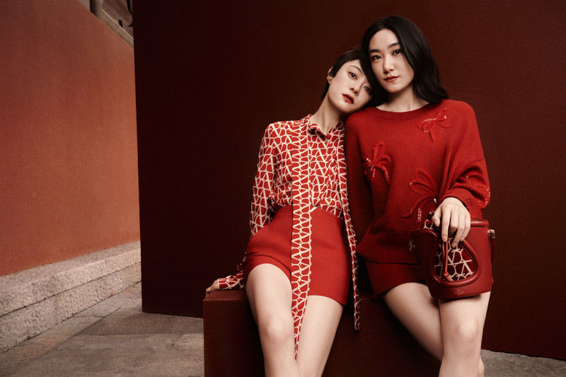 Valentino Lunar Year 2023 advertisement for Pre-Spring 2023