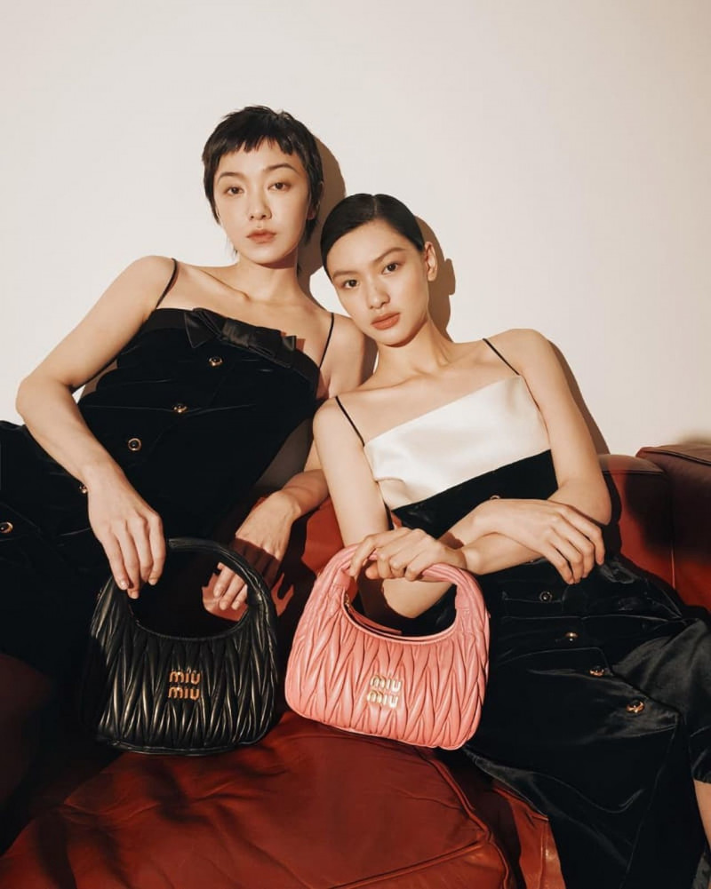 Miu Miu Shine A Light  advertisement for Spring/Summer 2023