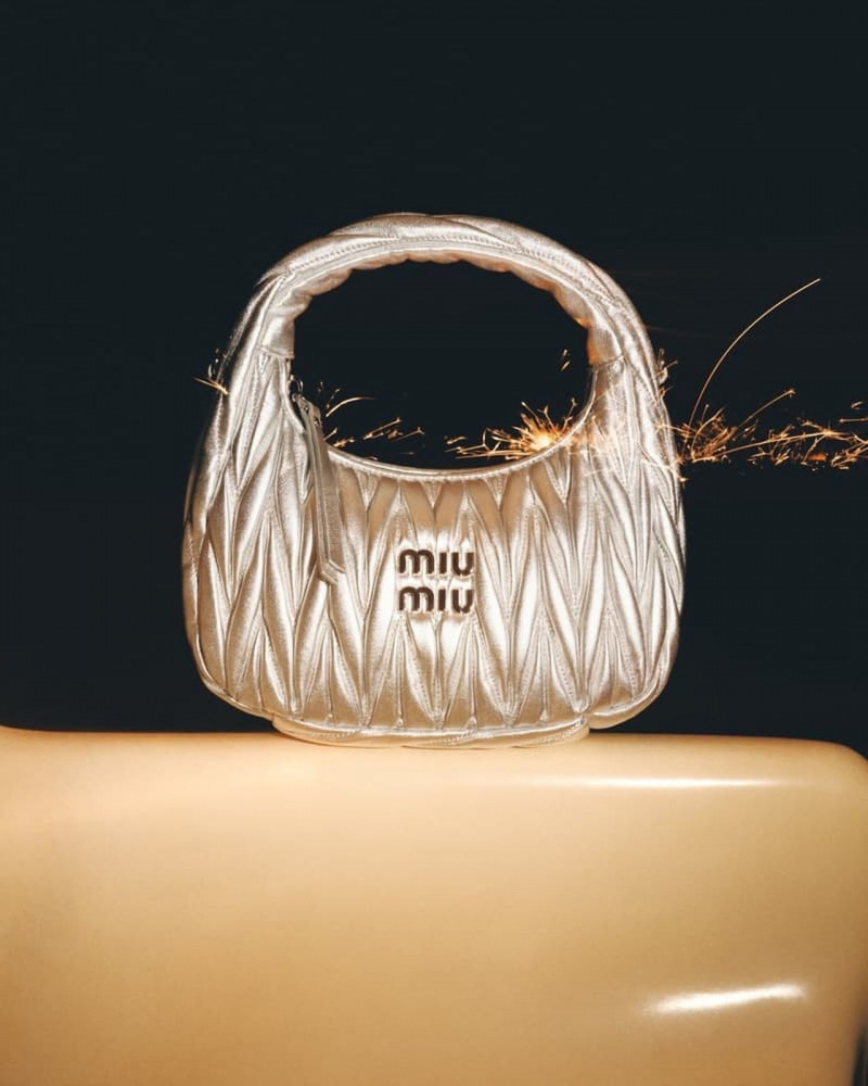 Miu Miu Shine A Light  advertisement for Spring/Summer 2023