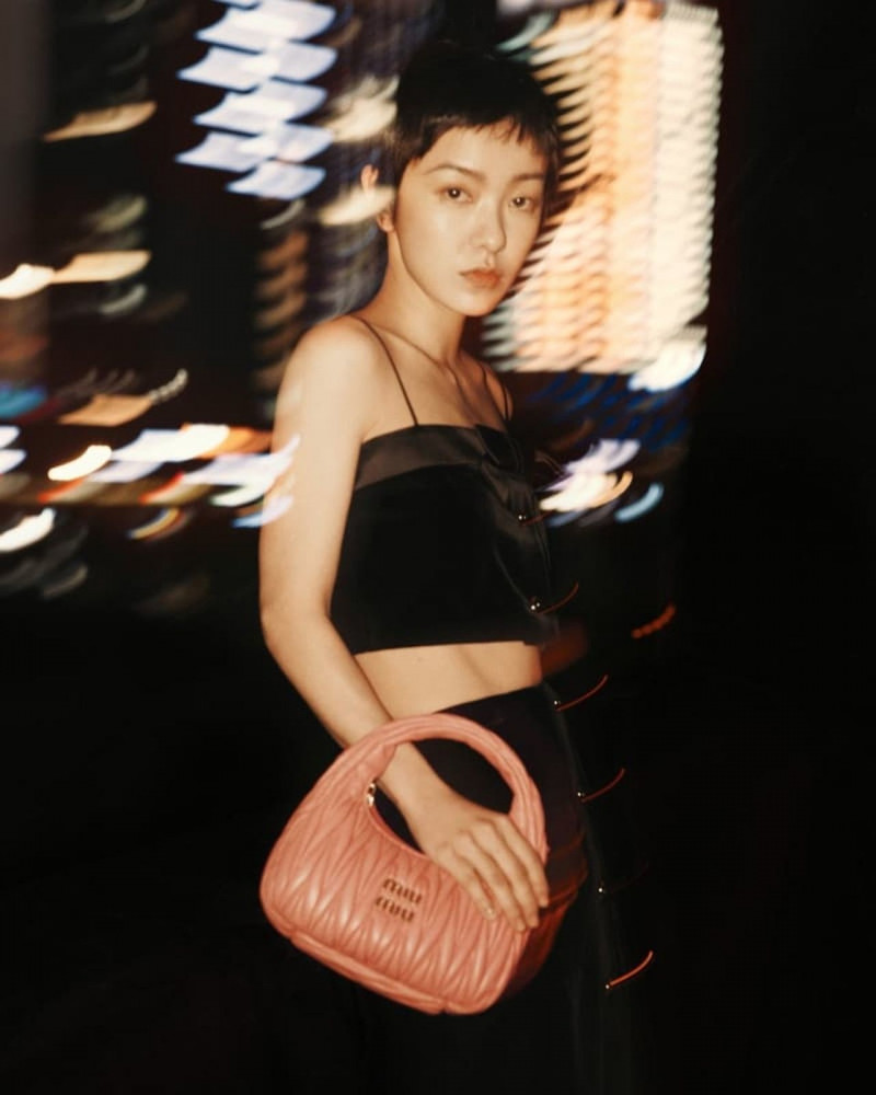 Miu Miu Shine A Light  advertisement for Spring/Summer 2023