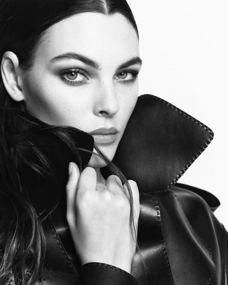 Vittoria Ceretti featured in  the Ermanno Scervino advertisement for Spring/Summer 2023