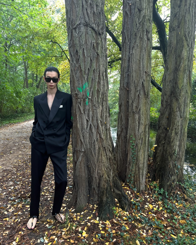Saint Laurent advertisement for Winter 2022