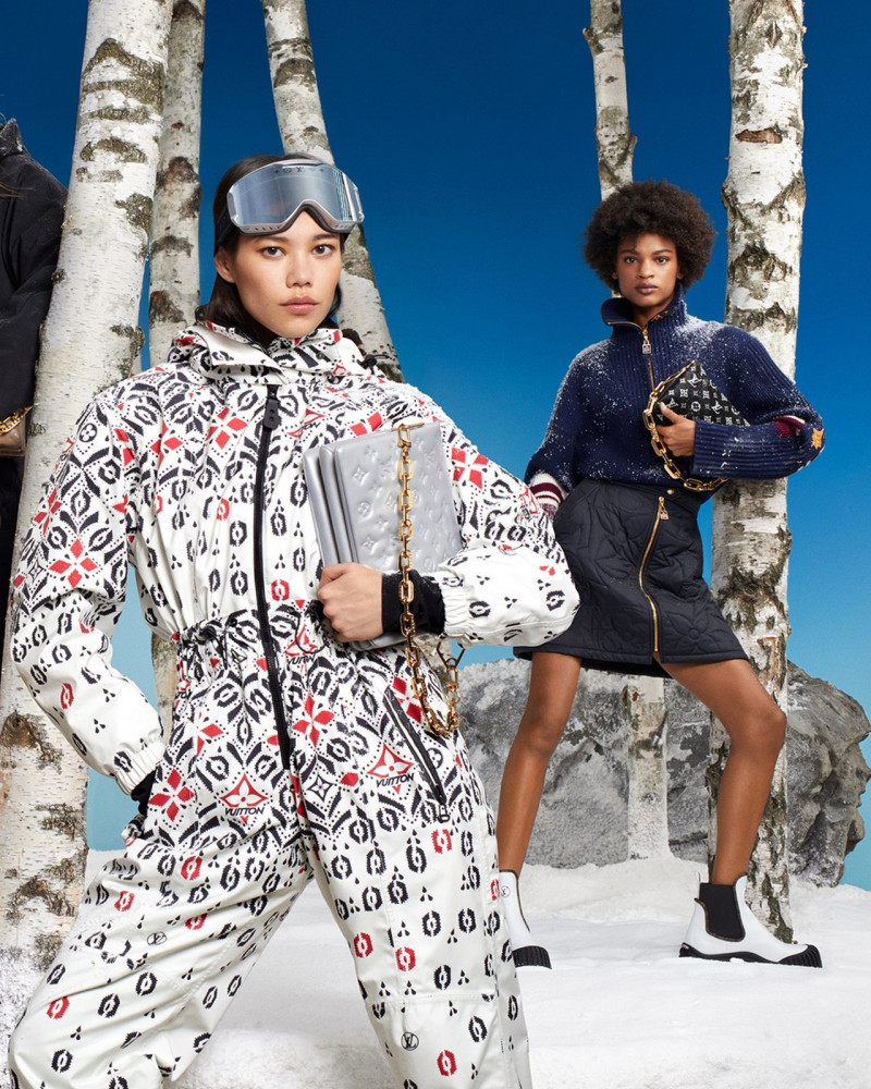 Jade Nguyen featured in  the Louis Vuitton advertisement for Holiday 2022