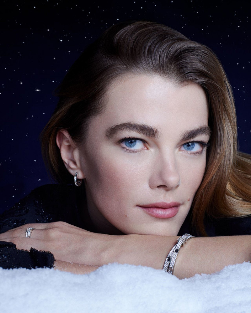 Mathilde Brandi featured in  the Louis Vuitton advertisement for Holiday 2022