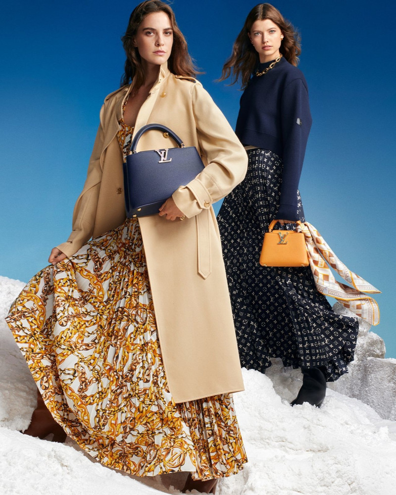 Denise Ascuet featured in  the Louis Vuitton advertisement for Holiday 2022