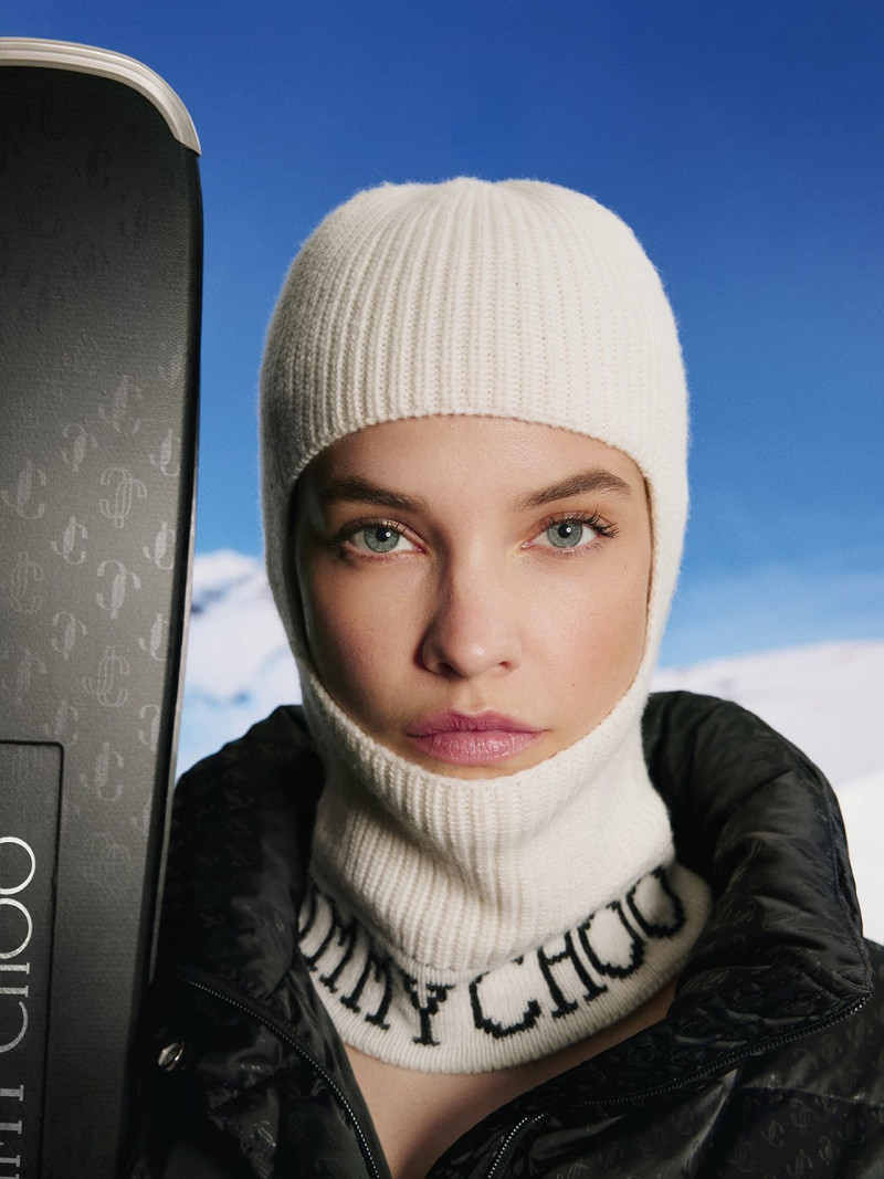 Barbara Palvin featured in  the Jimmy Choo advertisement for Winter 2022