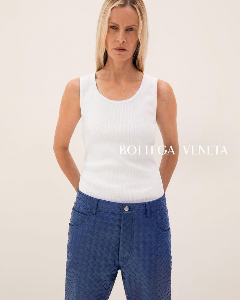Emma Balfour featured in  the Bottega Veneta advertisement for Pre-Spring 2023