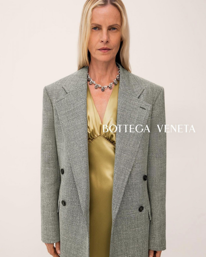 Emma Balfour featured in  the Bottega Veneta advertisement for Pre-Spring 2023