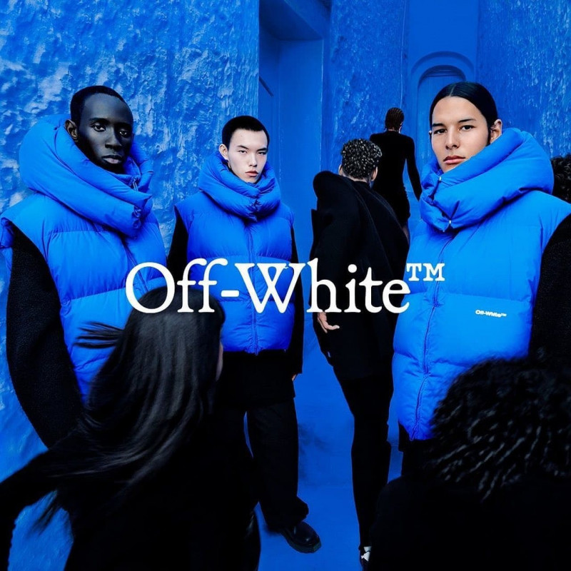 Off-White advertisement for Autumn/Winter 2022