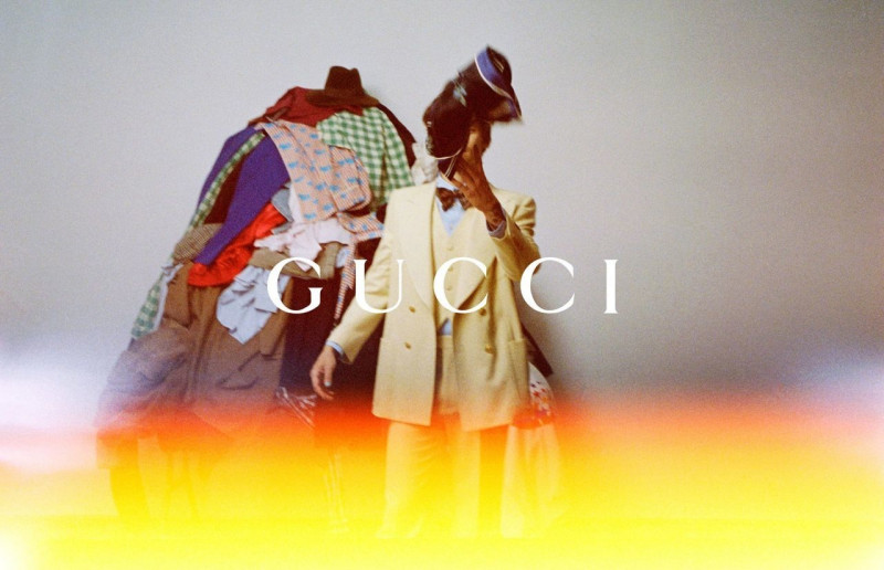 Gucci Ha Ha Ha advertisement for Winter 2022