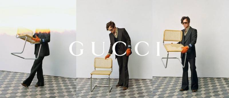 Gucci Ha Ha Ha advertisement for Winter 2022