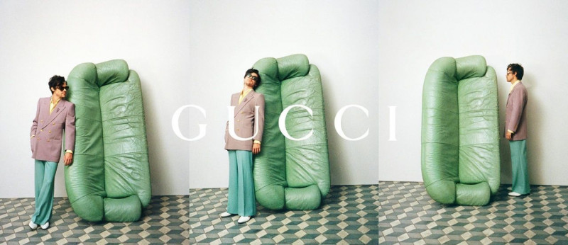 Gucci Ha Ha Ha advertisement for Winter 2022