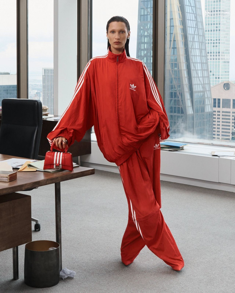 Bella Hadid featured in  the Balenciaga advertisement for Autumn/Winter 2022