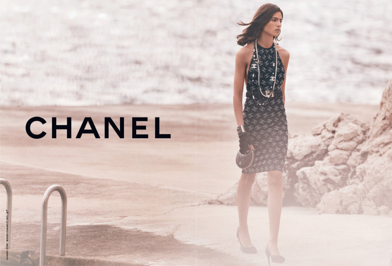 Loli Bahia featured in  the Chanel advertisement for Resort 2023