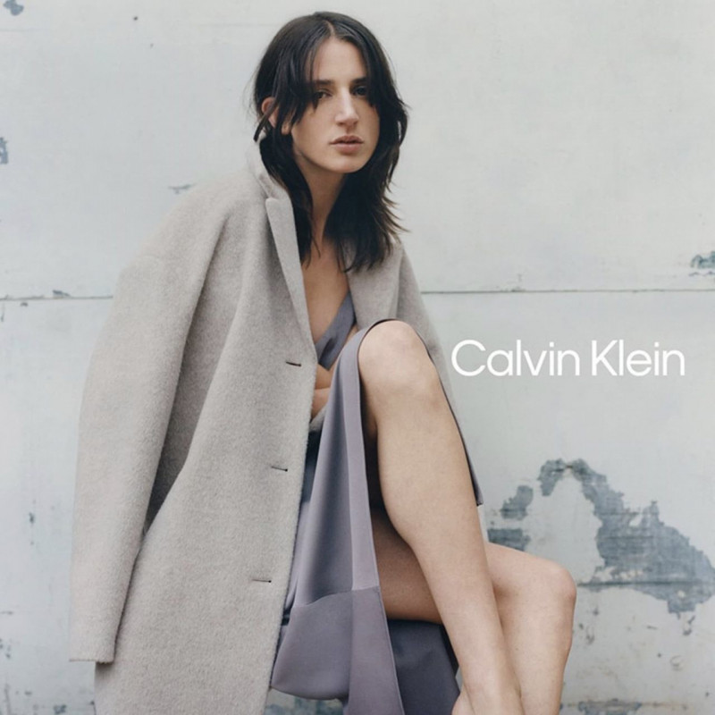 Rachel Marx featured in  the Calvin Klein advertisement for Autumn/Winter 2022