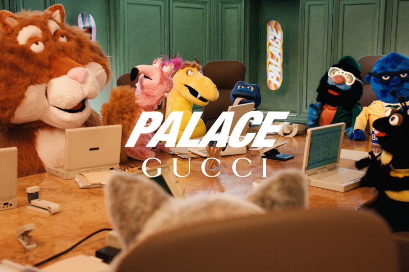 Gucci x Palace advertisement for Autumn/Winter 2022