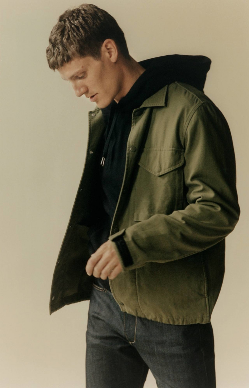 Mikkel Jensen featured in  the rag & bone Icons advertisement for Autumn/Winter 2022