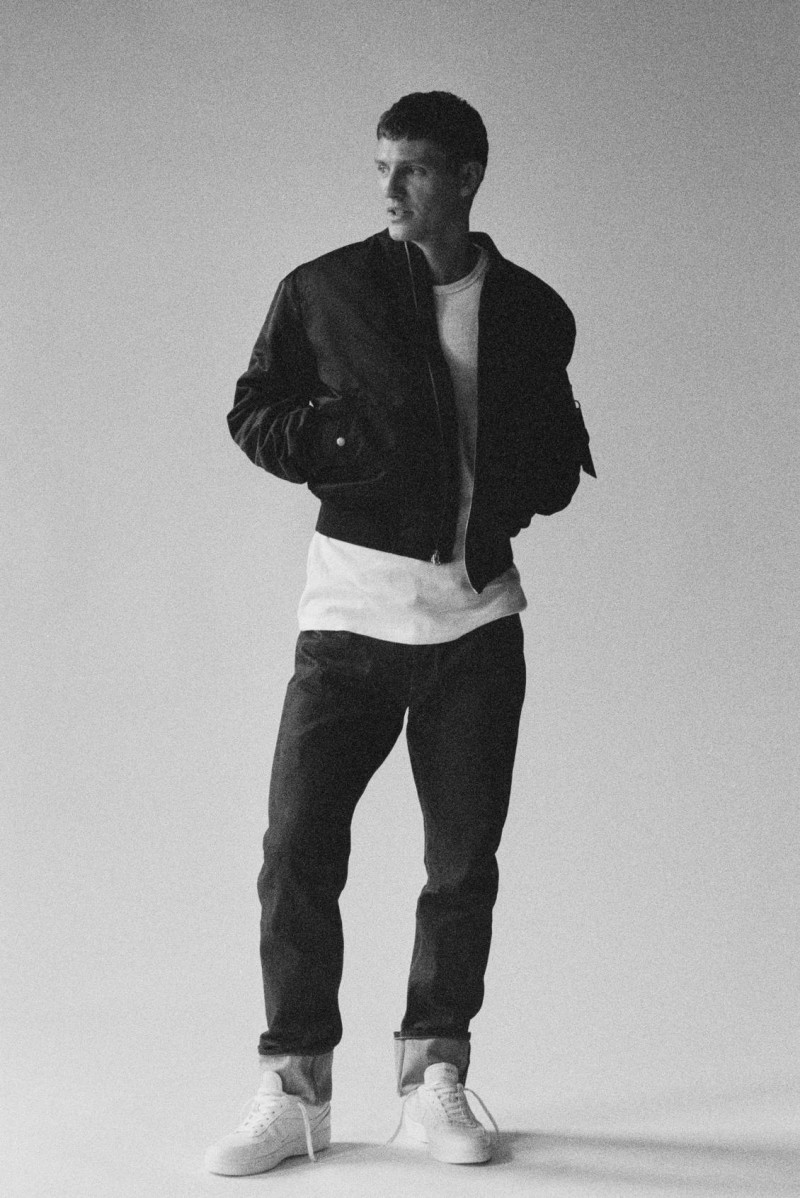 Mikkel Jensen featured in  the rag & bone Icons advertisement for Autumn/Winter 2022