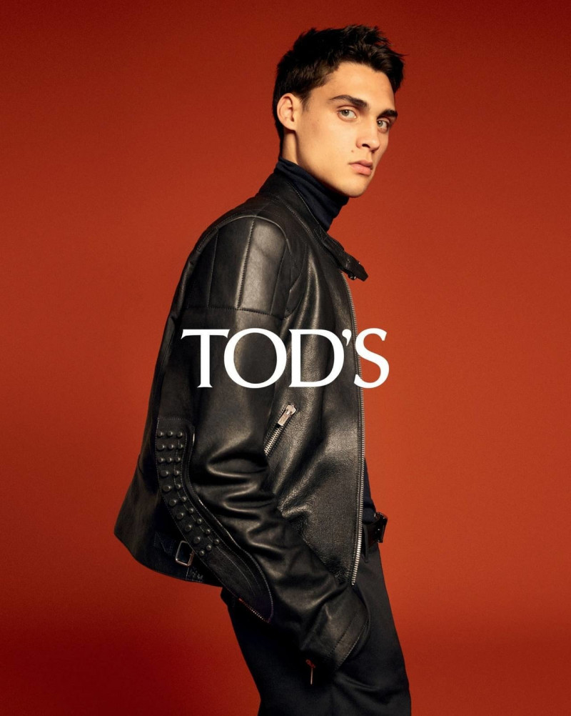 Ludwig Wilsdorff featured in  the Tod\'s advertisement for Pre-Fall 2022