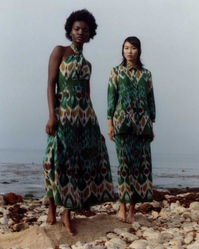 Erdem Vacation advertisement for Pre-Fall 2022